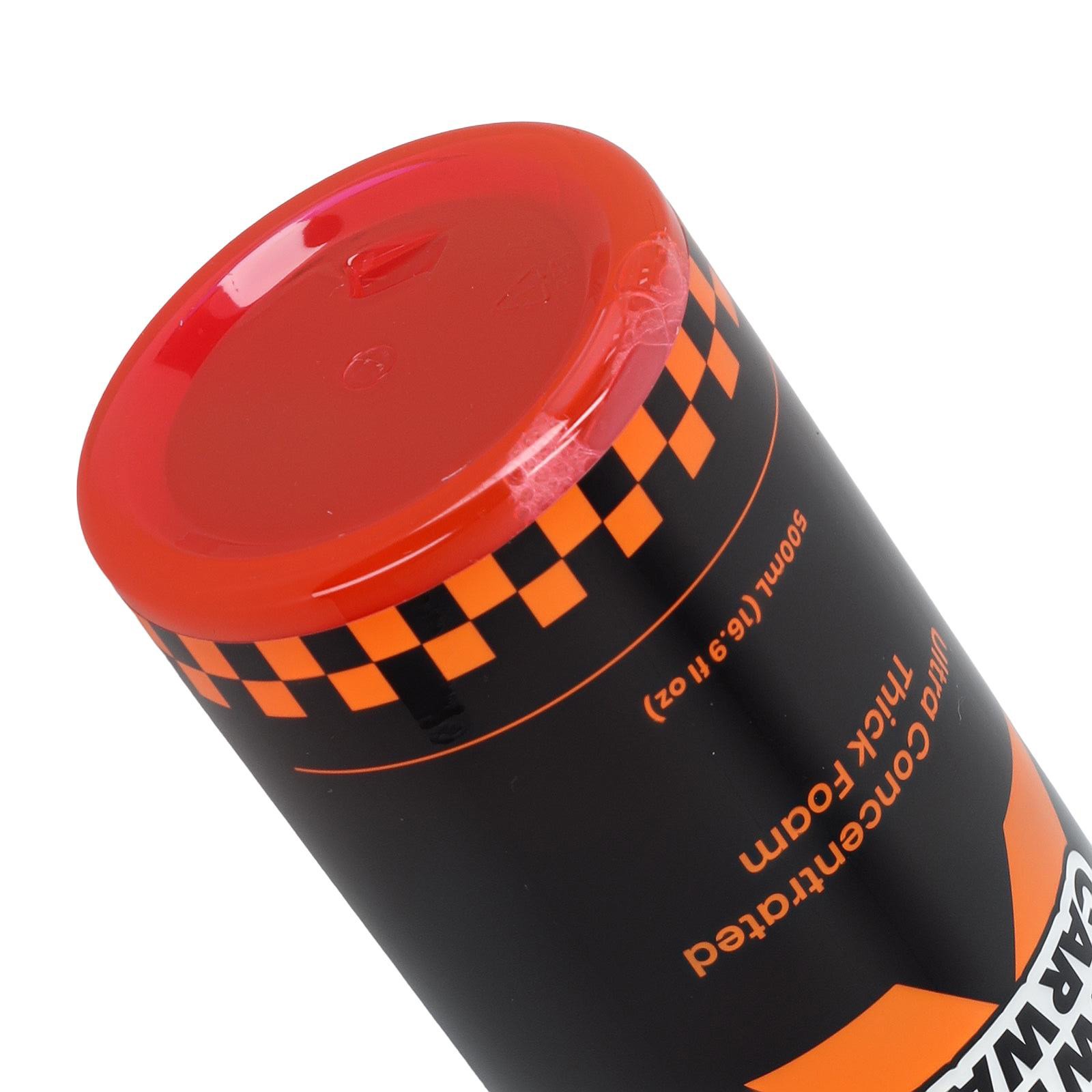 1* 500ml High Lubricity Car Wash Shampoo for Car Wax pH Neutral 1:30 Thick Foam