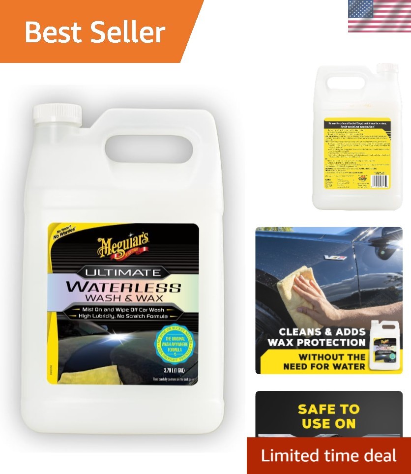 Ultimate Waterless Wash & Wax, Scratch-Free Waterless Car Cleaning Spray That…