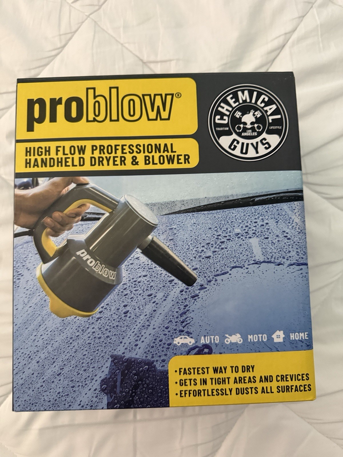 Chemical Guys EQP403 ProBlow High Flow Professional Hand Held Dryer & Blower