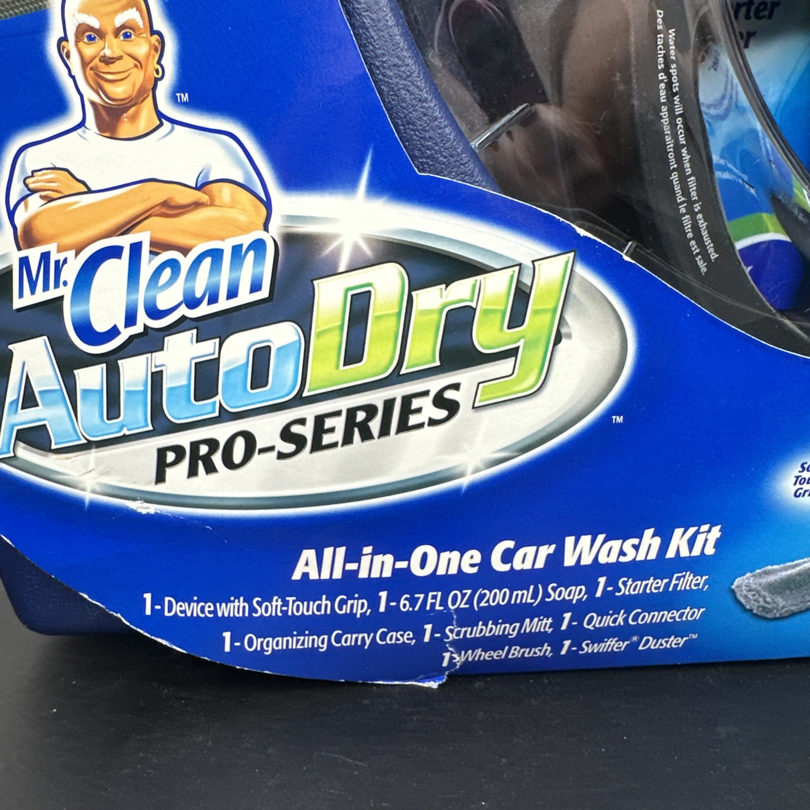 Mr. Clean AUTO DRY Pro-Series ALL IN ONE CAR WASH KIT – BRAND NEW SEALED BOX