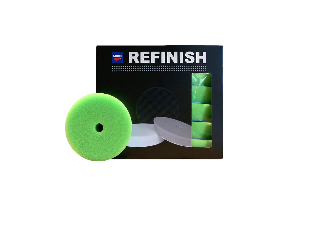 CARTEC Buffer Polish Sponge Green Coarse Orbital Defects Gravi 45x15mm