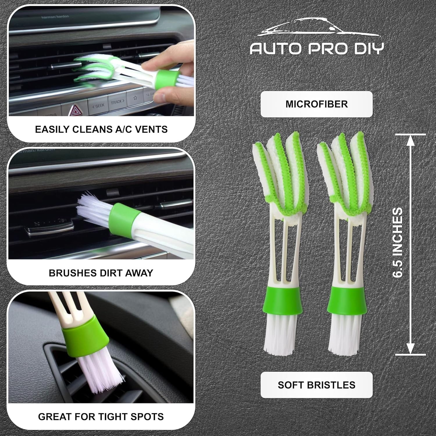 11 Piece Car Detailing Kit Set – Car Wheels, Exterior, Interior Cleaning Deta…