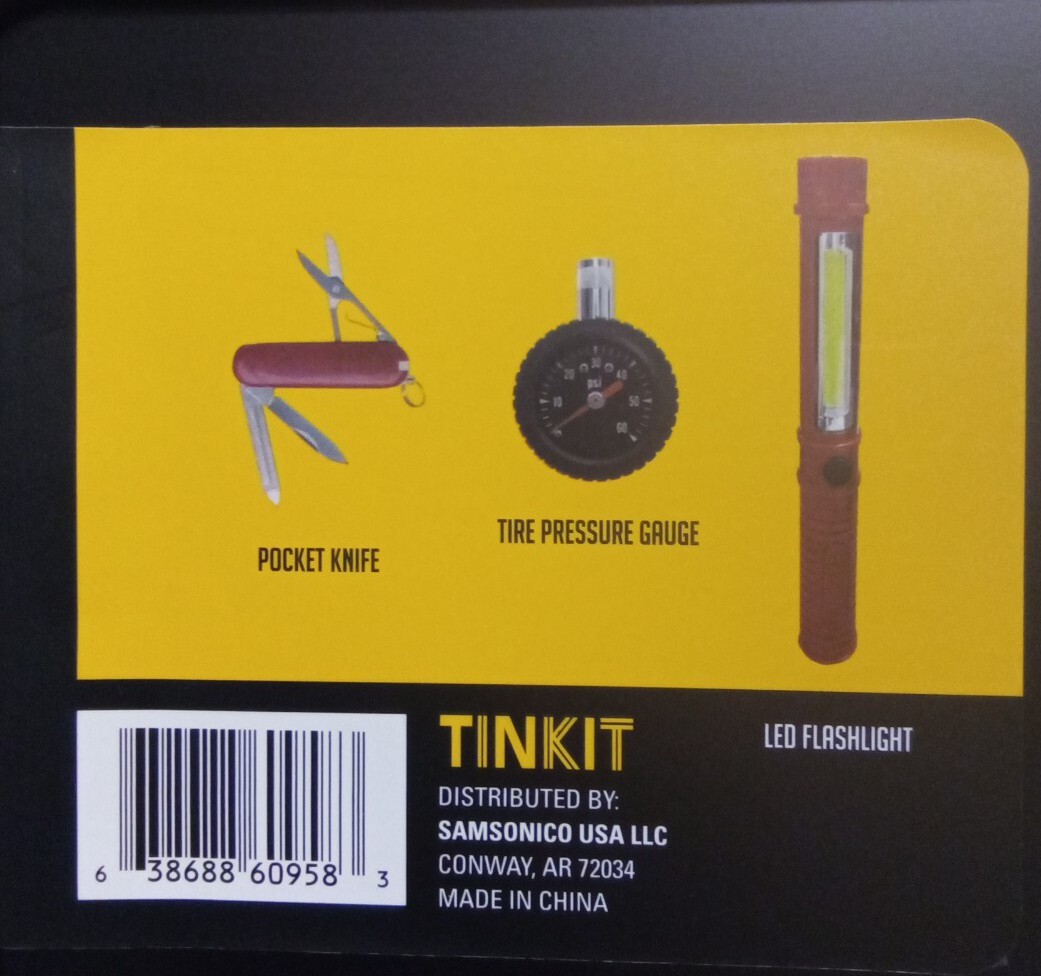 Samsonico TINKIT The Basics Car Kit Lot Of 2