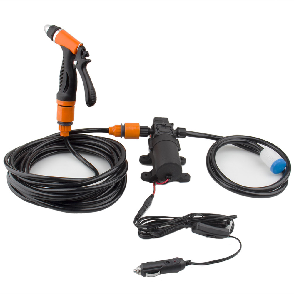 Portable 12V 100W 160 PSI High Pressure Car Electric Washer Auto Wash Pump Sets