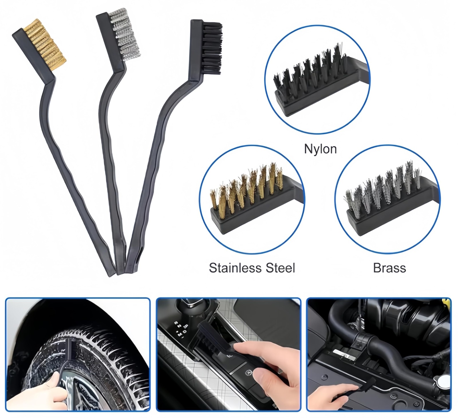 Zaakoo 13PCS car Cleaning kit,Include Brush,Gloves,car Window…