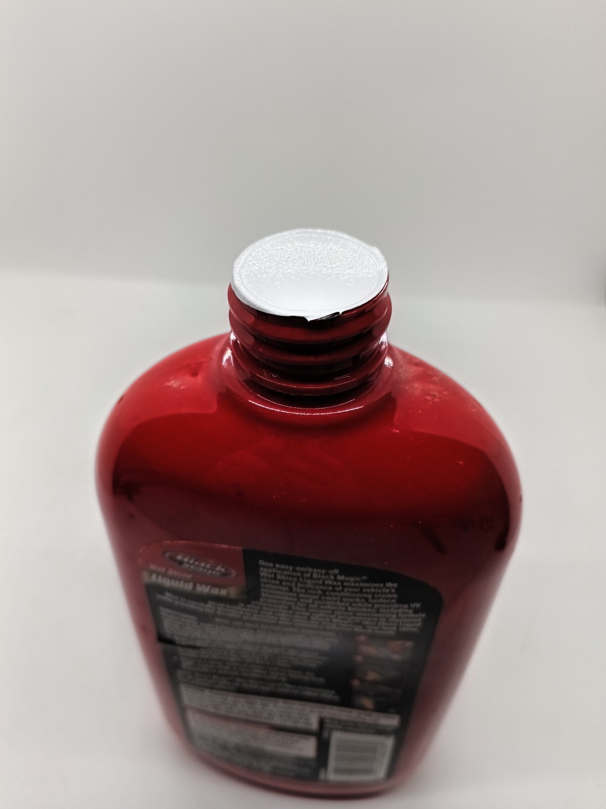 1 VTG BLACK MAGIC Wet Shine Liquid Car Wax 16 oz Discontinued OLD STOCK 2012 New
