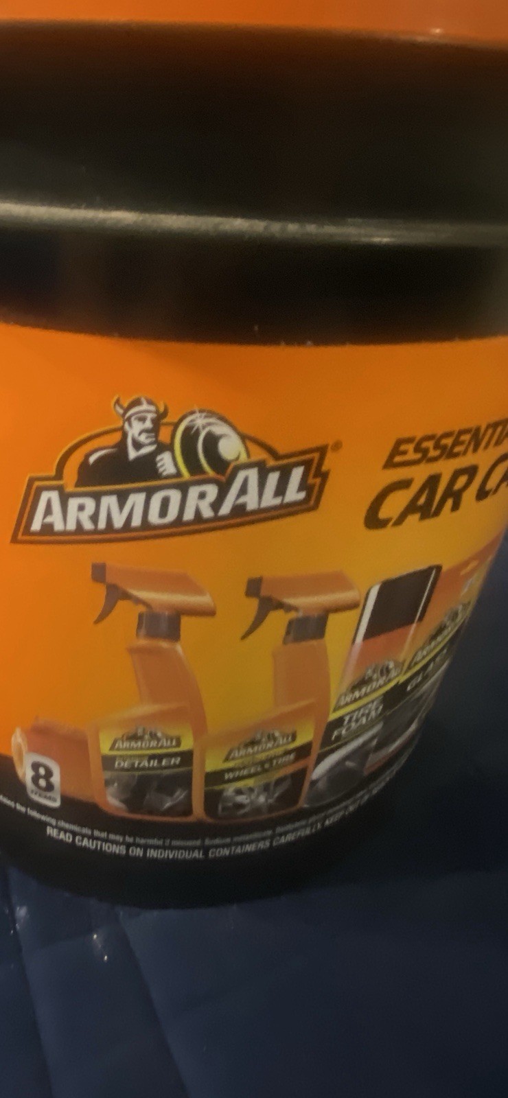 Armor All Car Cleaning Kit for Car Detailing, 8-Piece Set​ ~New in Bucket.