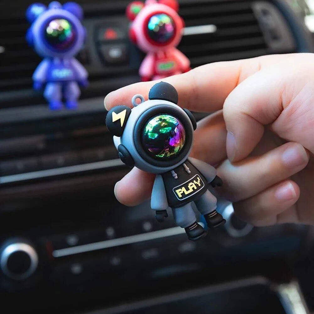 Car Air Outlet Perfume Clip Cartoon Astronaut Freshener Conditioning SUV Truck