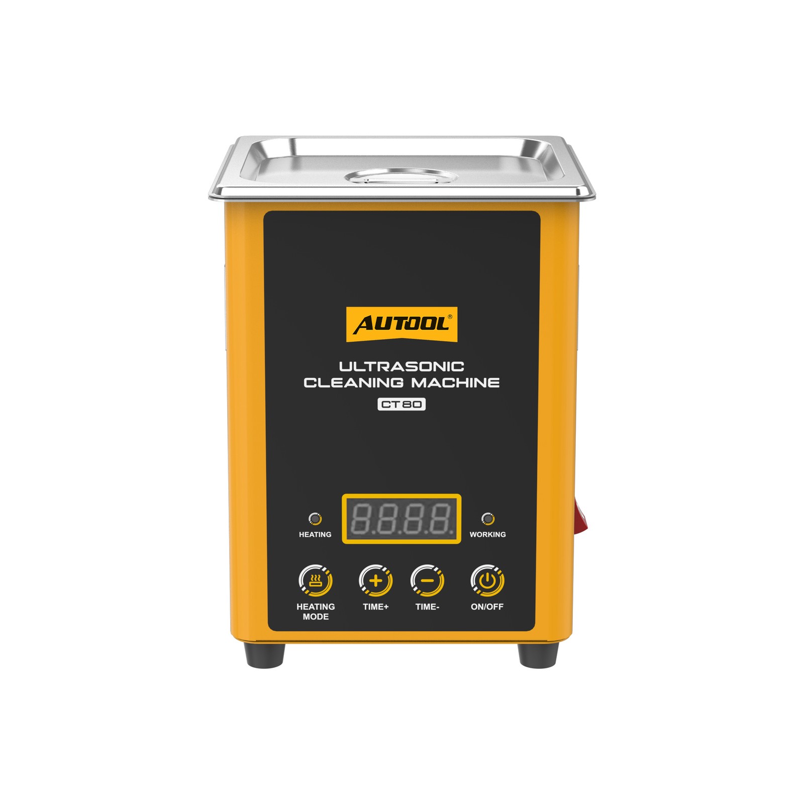 Ultrasonic Cleaning Machine Cleaner For Car Fuel Injector Jewelry W/ 1600ml Tank