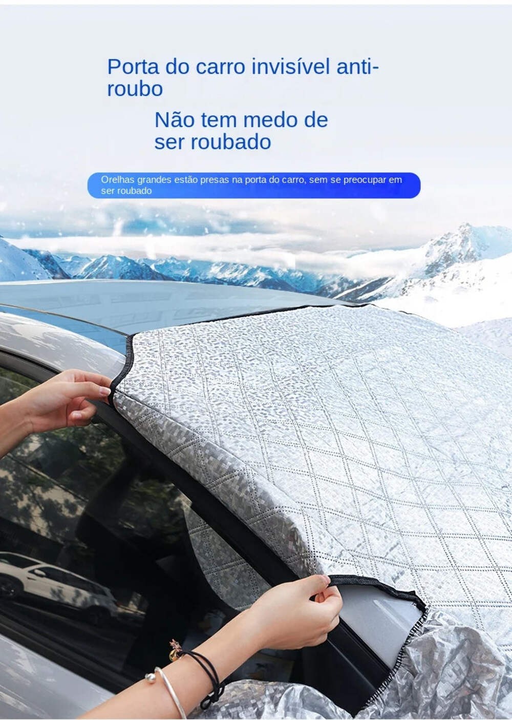 Sunshade Cover Car Windshield Snow Sun Shade Waterproof Protector Automobile