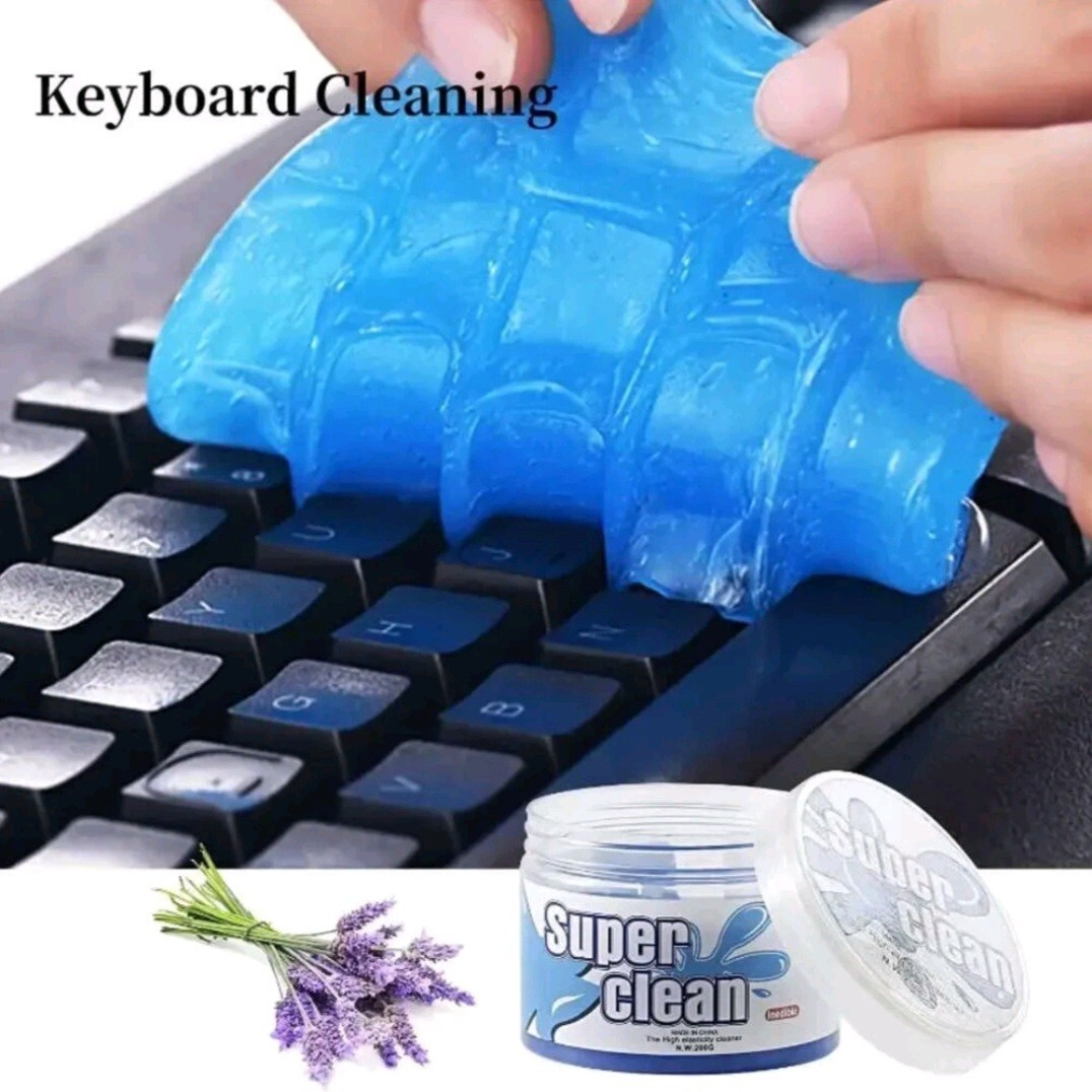 Car Cleaning Gel Kit Universal Detailing Automotive Dust Crevice Slime Cleaner
