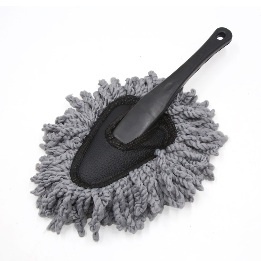 Auto Car Gray Purple Microfiber Duster Dusting Cleaning Wash Brush Cling Tool