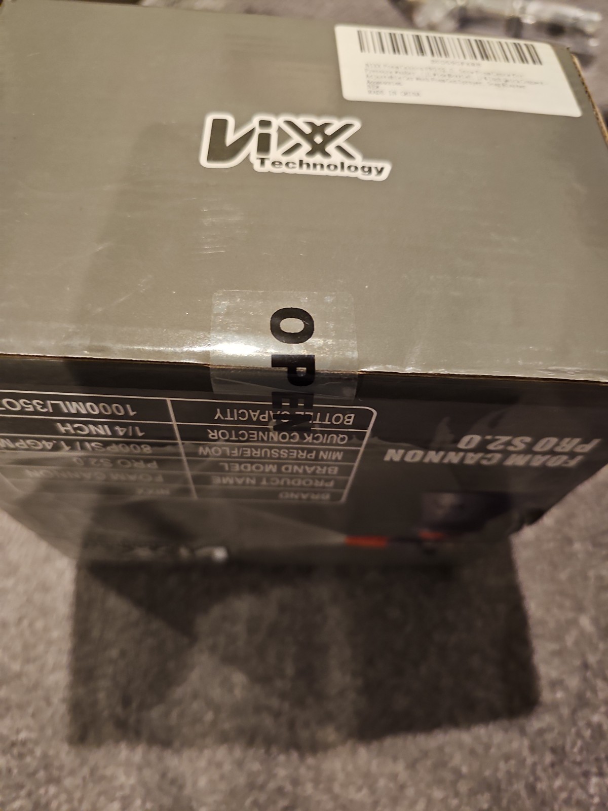 NIXX Foam Cannon PRO S2.0 1L 1/4″ Quick Connect Brand New Factory Sealed