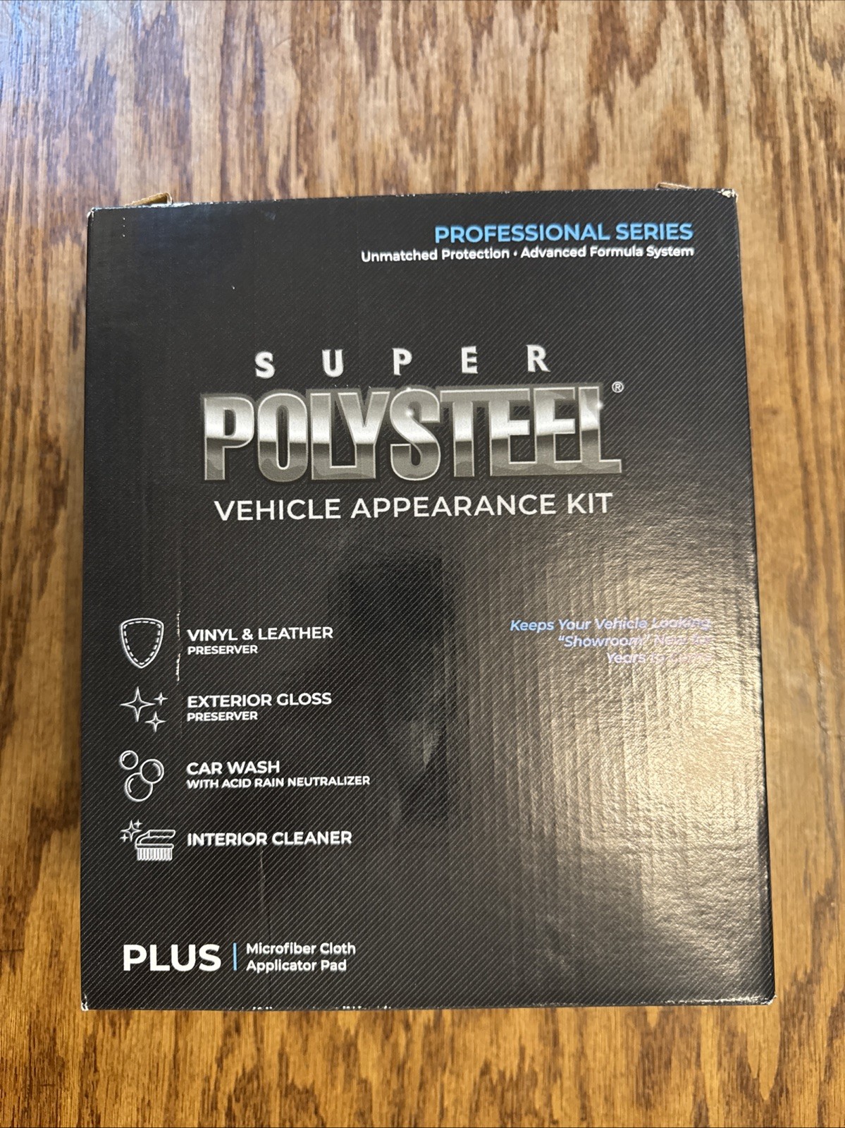 Super Polysteel Vehicle Appearance Kit. Brand New.