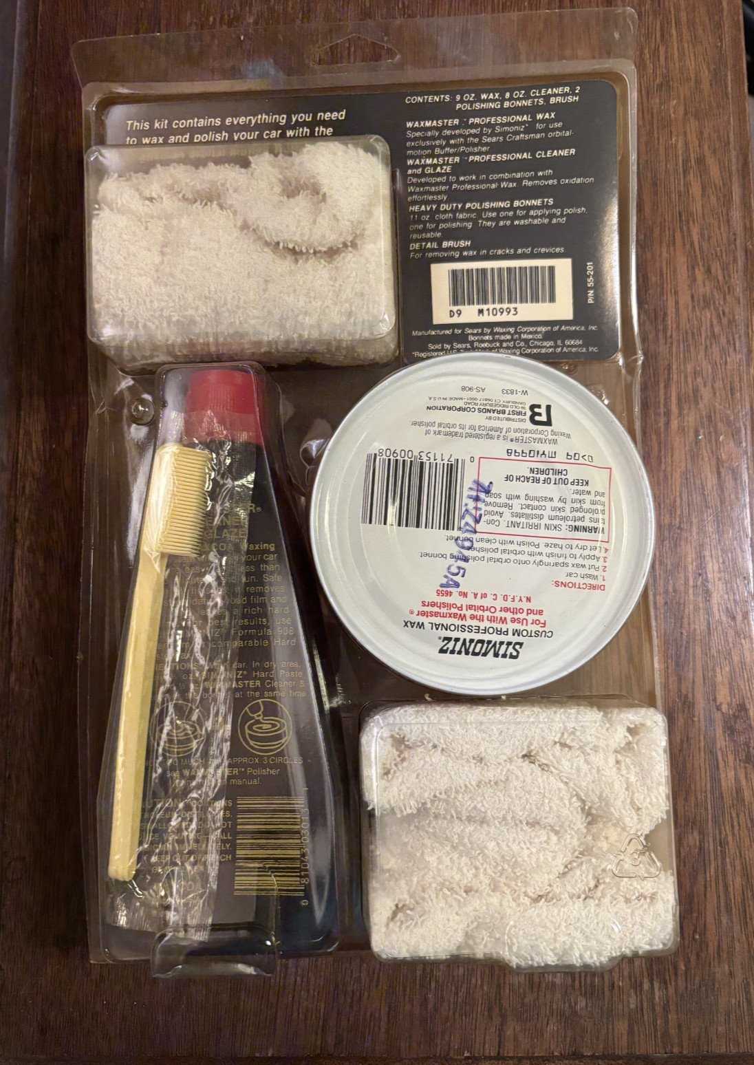Vintage Sears/Craftsman 9 Inch Polishing Kit Unopened