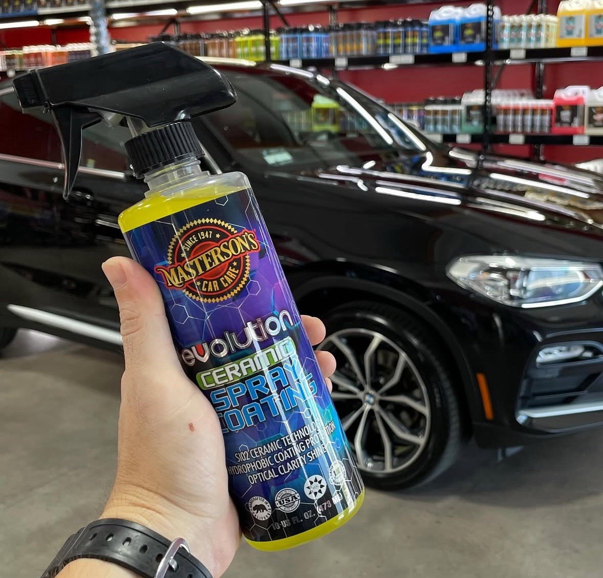 Masterson’s Car Care Evolutions Ceramic Spray Coating 16OZ Bottle