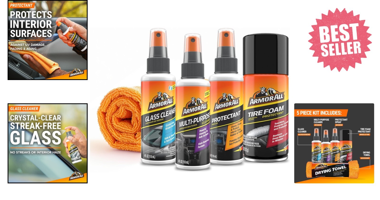 Car Care Starter Kit: Washing, Protecting & Interior Cleaning Essentials
