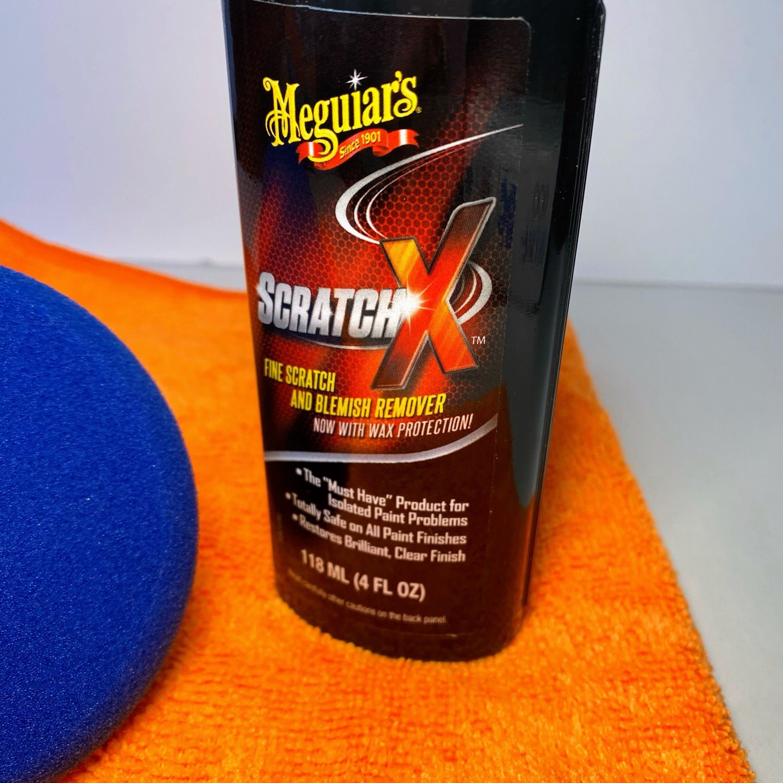 Meguiar’s Quik Scratch Eraser Kit, Car Scratch Remover for Repairing Surface