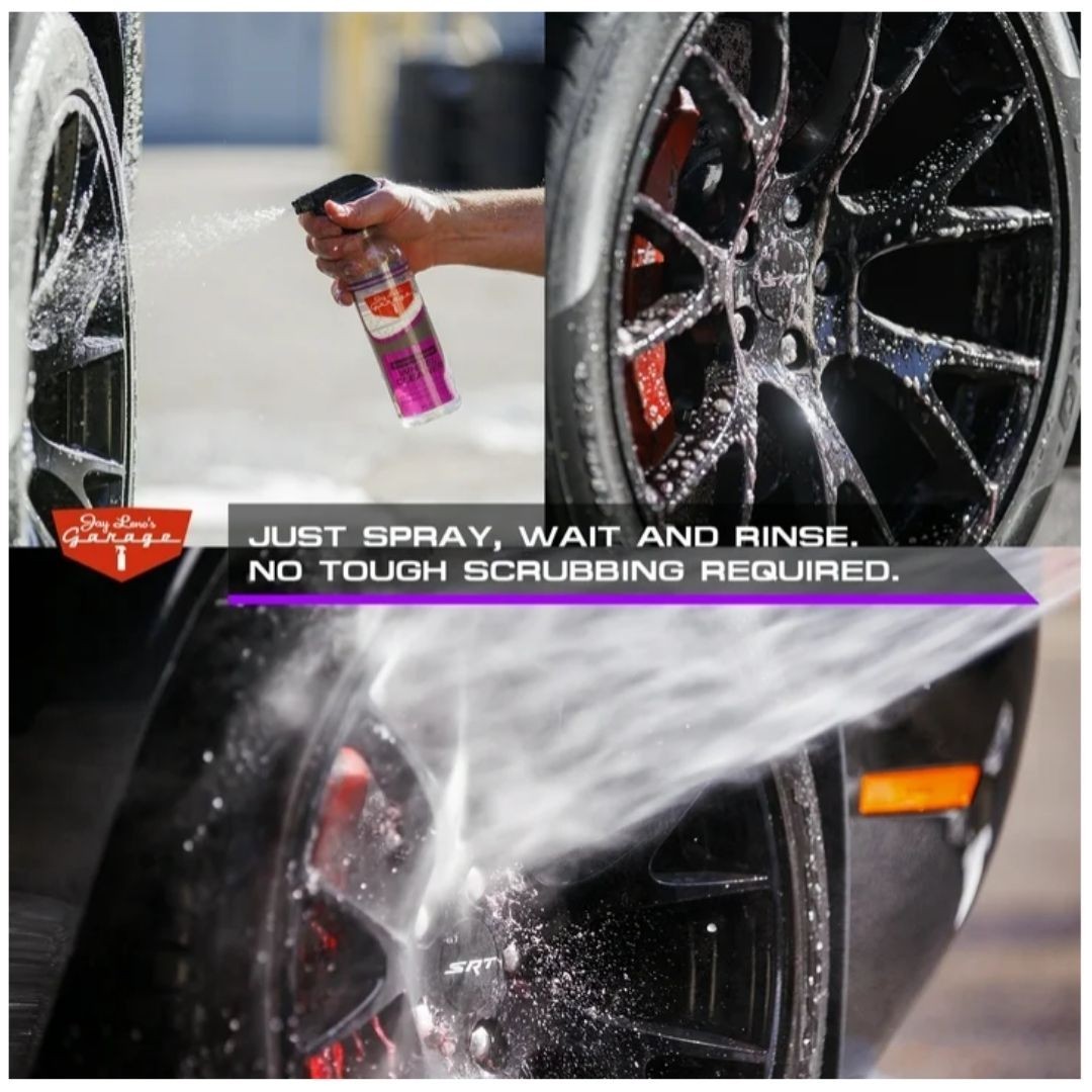 Jay Leno’s Garage Wheel Cleaner (16 oz) – Easily Cleans Car Wheels