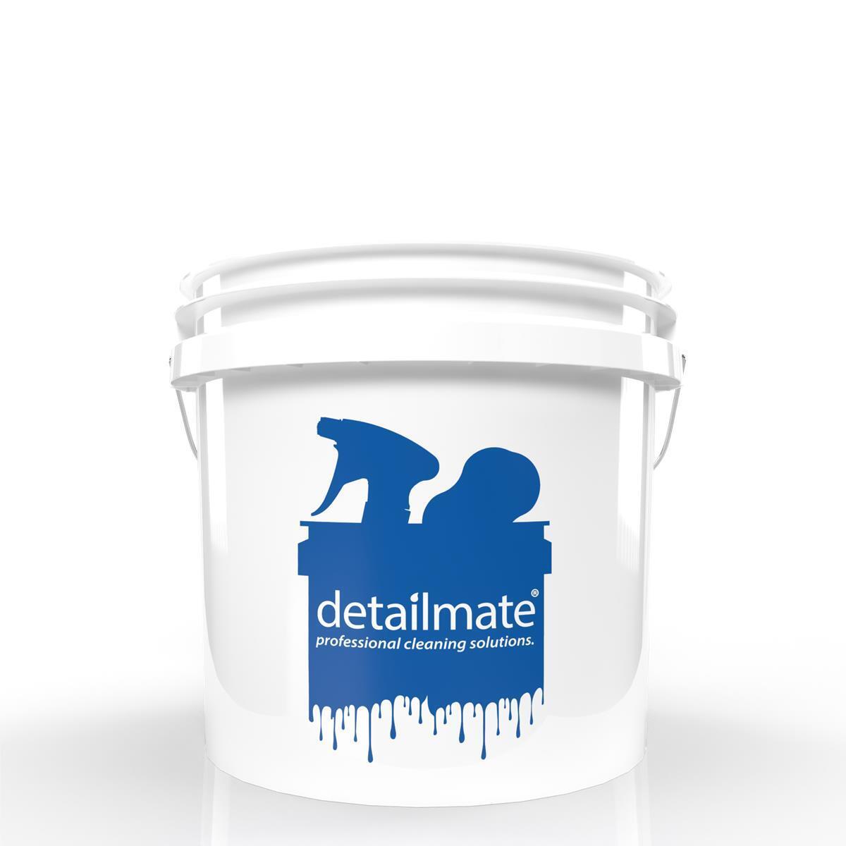 wash bucket Auto GritGuard USA Wascheimer 3,5 GAL – 13 Liter Detailmate Logo