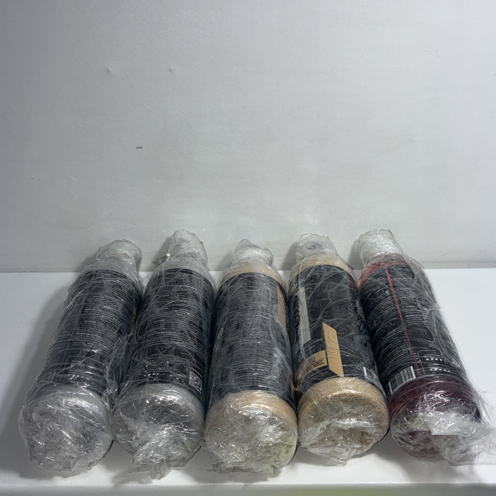 Lot Of 5 Vonixx Car Care Products for Leather, Tires & Interior 500 mL Each