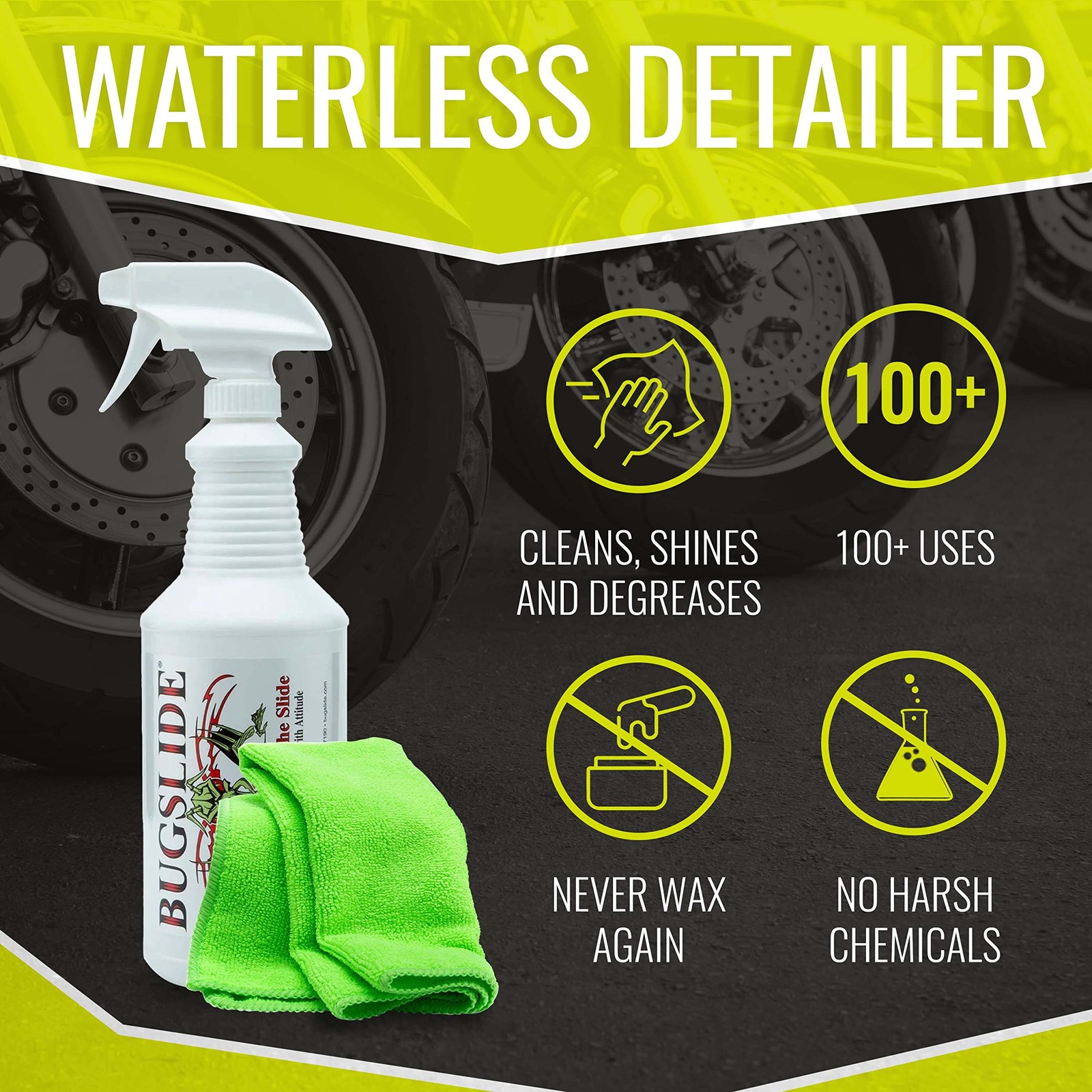 32 Oz Car Detailing Kit With Microfiber Towel “ Exterior Or Interior Car Cleaner