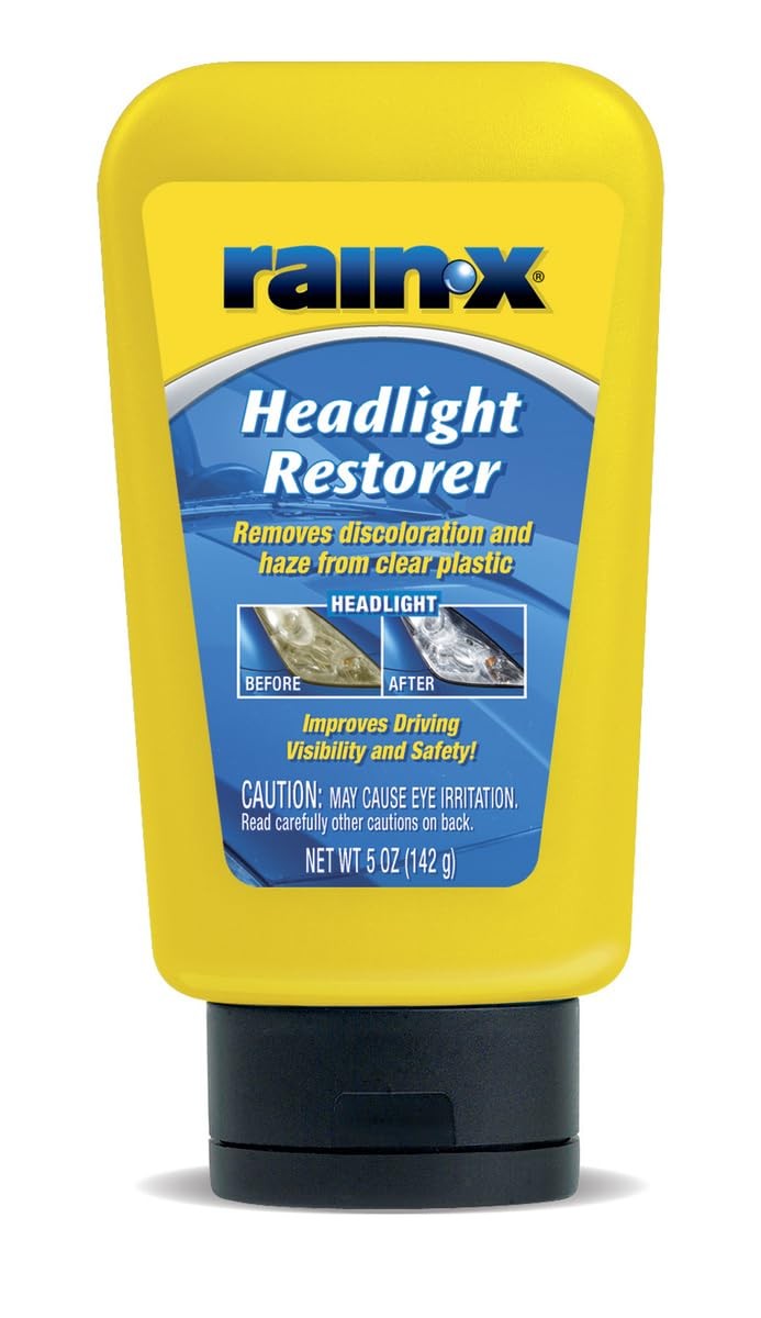 Rain-X 800001810 Headlight Restorer – 5 fl oz. 5 Ounce, Yellow