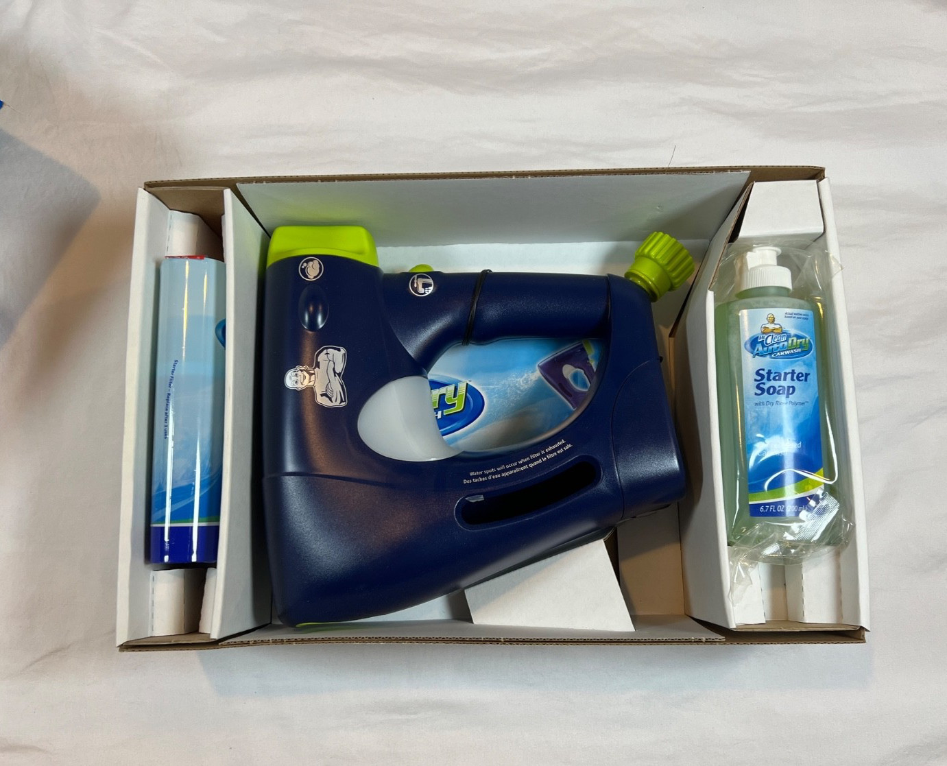 Mr. Clean Auto Dry Spot-Free New Clean Shine Car Wash Spray System Starter Kit