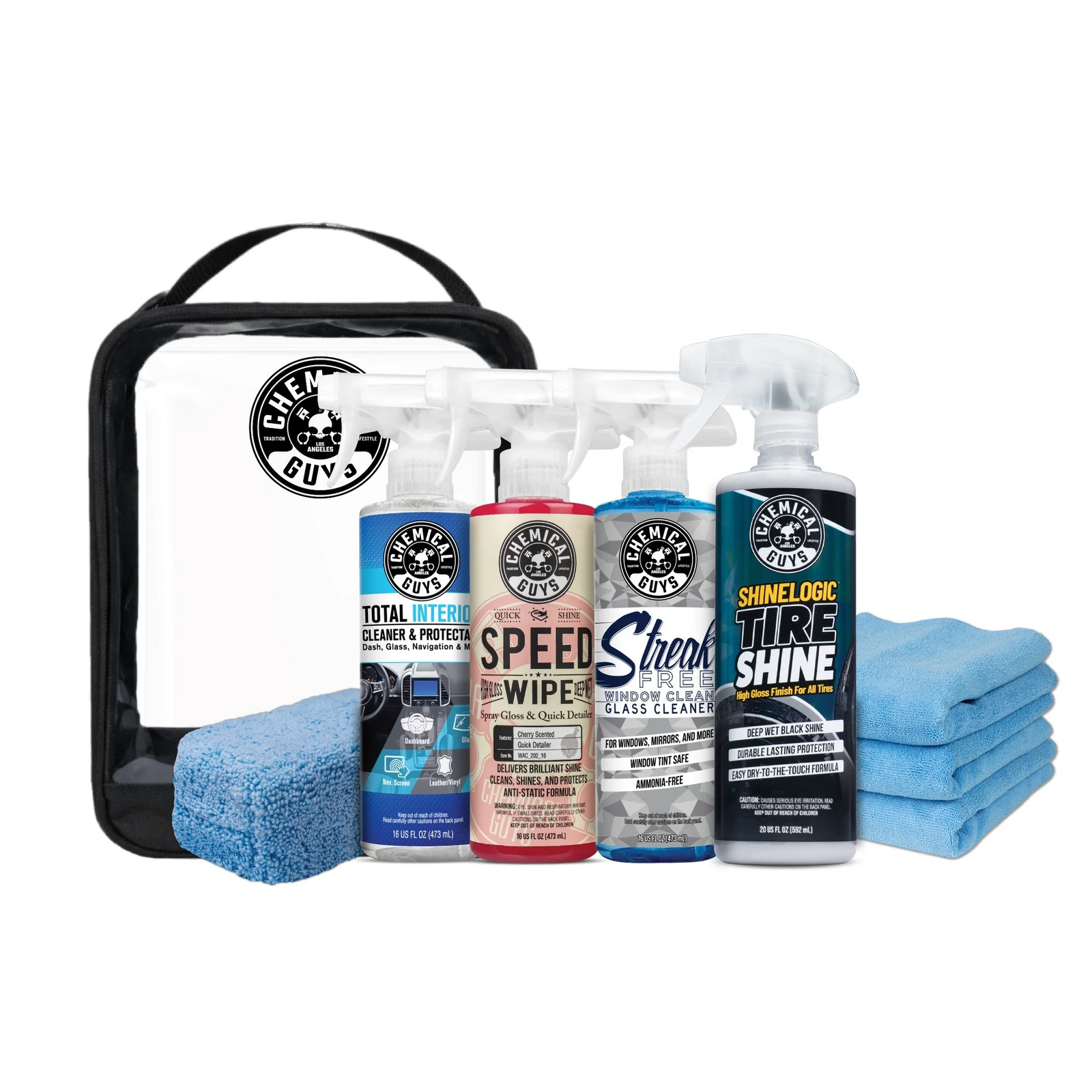 Chemical Guys – Express Wash Touch-Up & Shine Kit (9 Items)