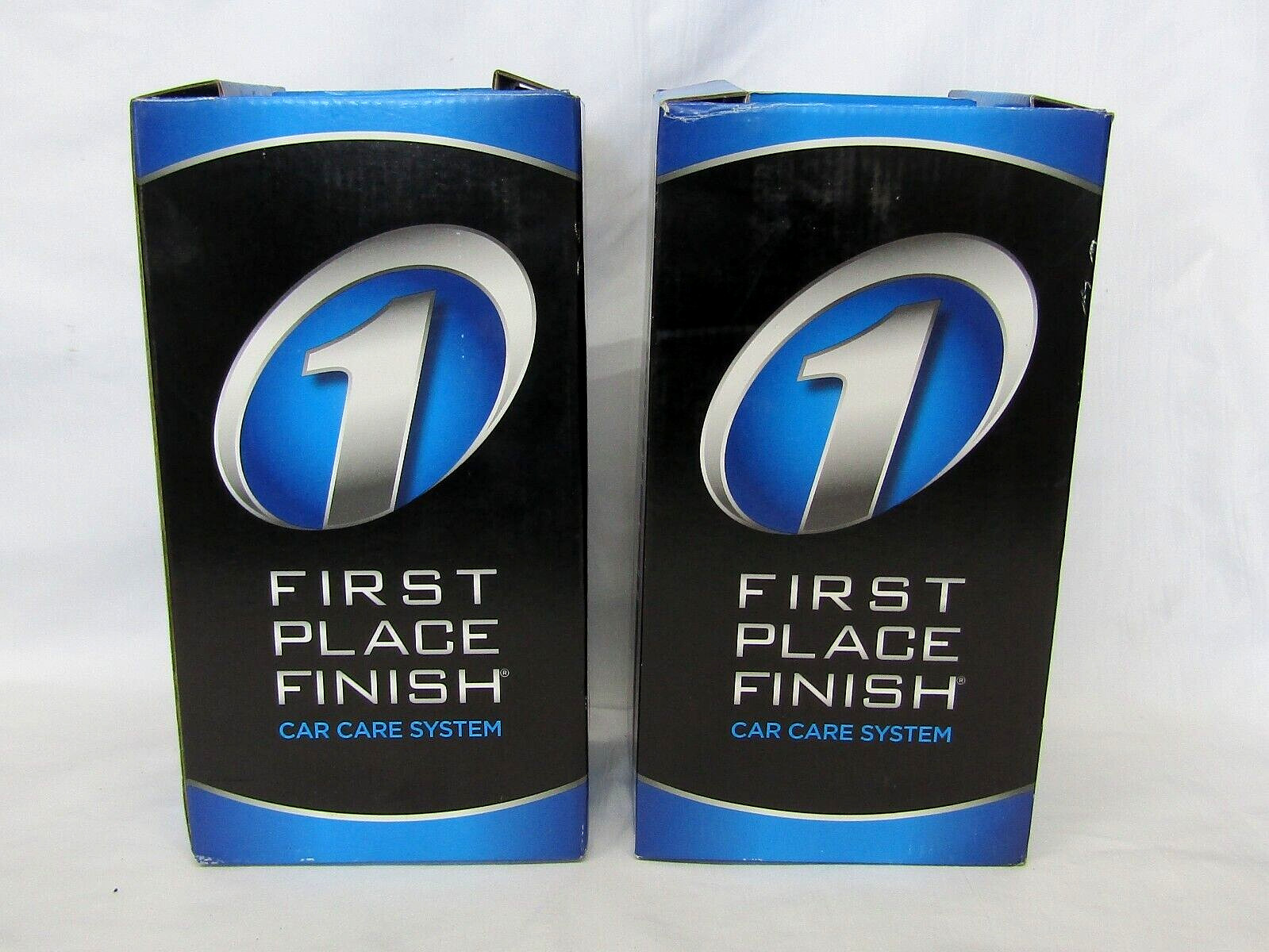 Lot of 2 – First Place Finish Car Care System Cleaning Kit (4 Bottle Sets)