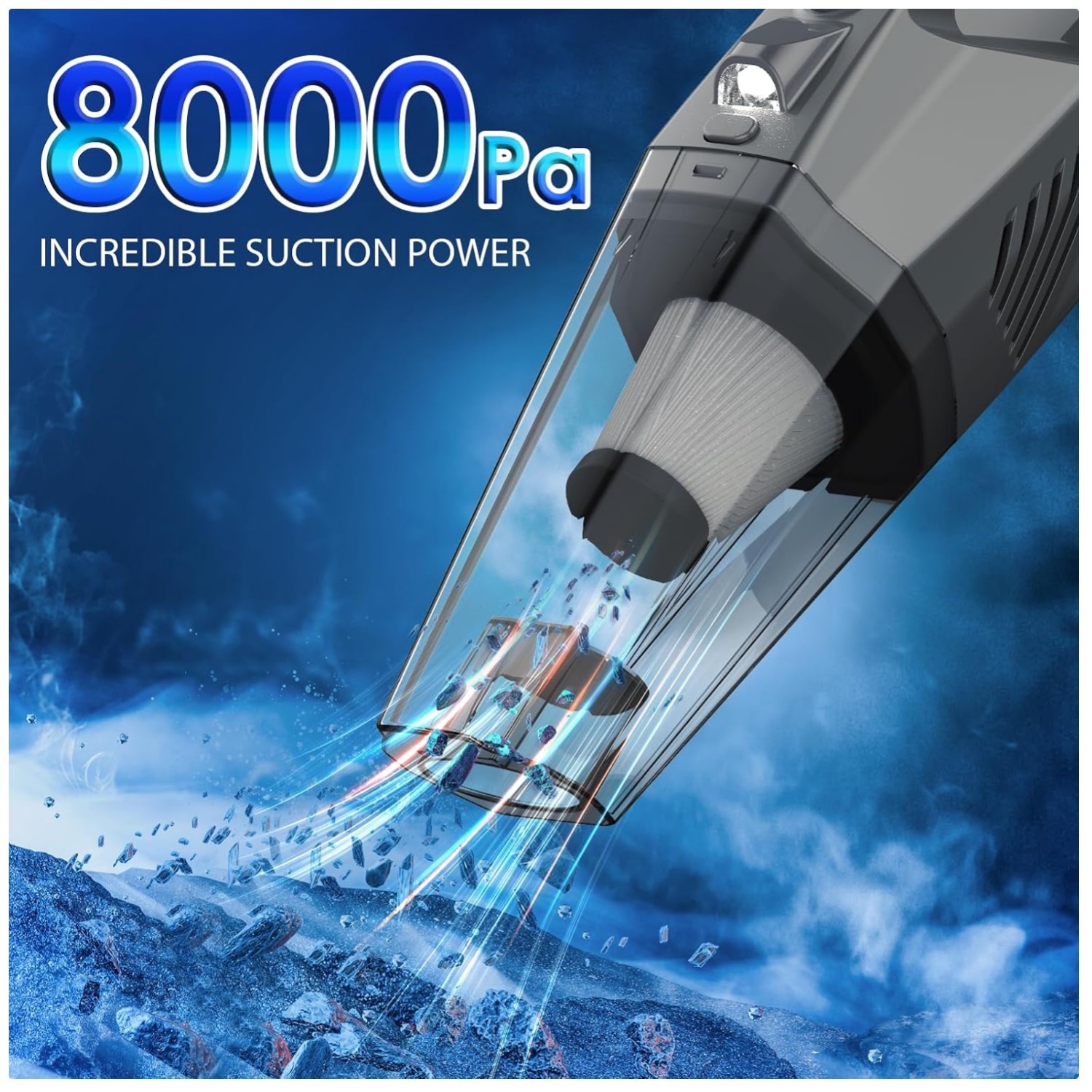 High-Power Car Vacuum with 31 Accessories