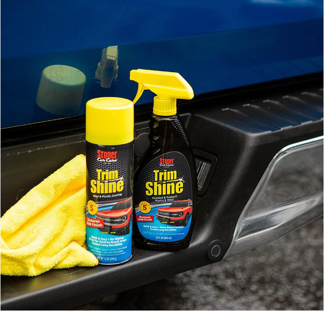 Stoner Car Care 6 Pack 22oz Trim Shine Protectant for Interior Exterior Restores