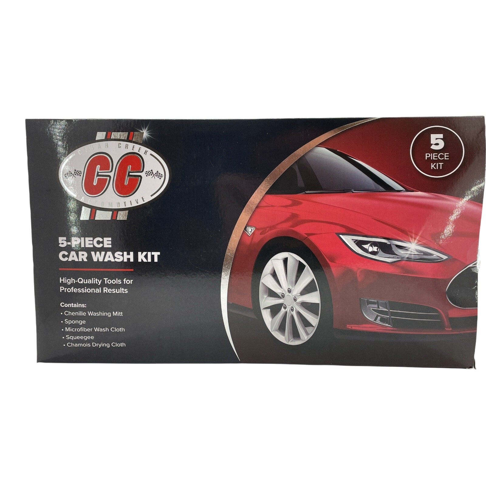 Automotive 5 Piece Car Wash Kit NIB HIGH QUALITY Free Shipping