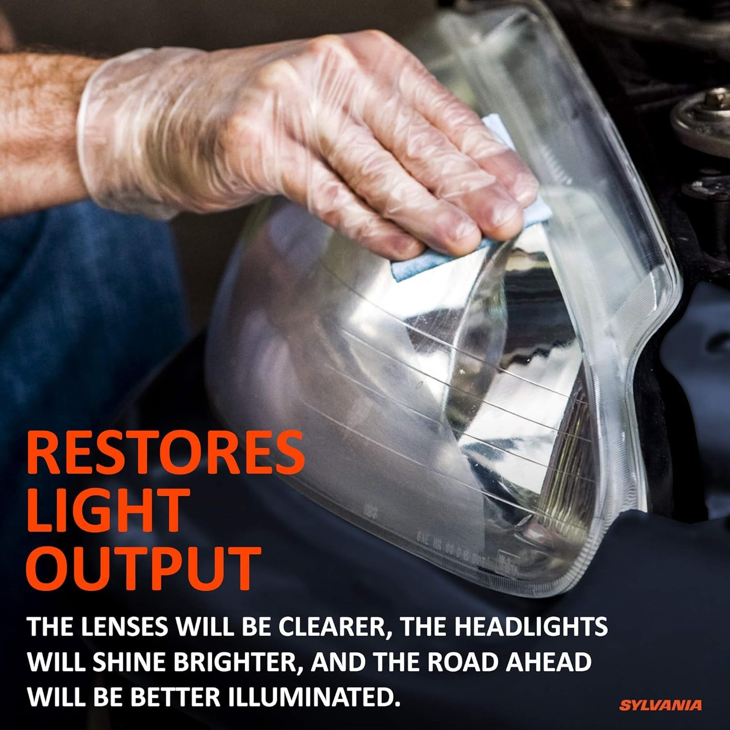 SYLVANIA – Headlight Restoration Kit – 3 Easy Steps to Restore Sun Damaged…
