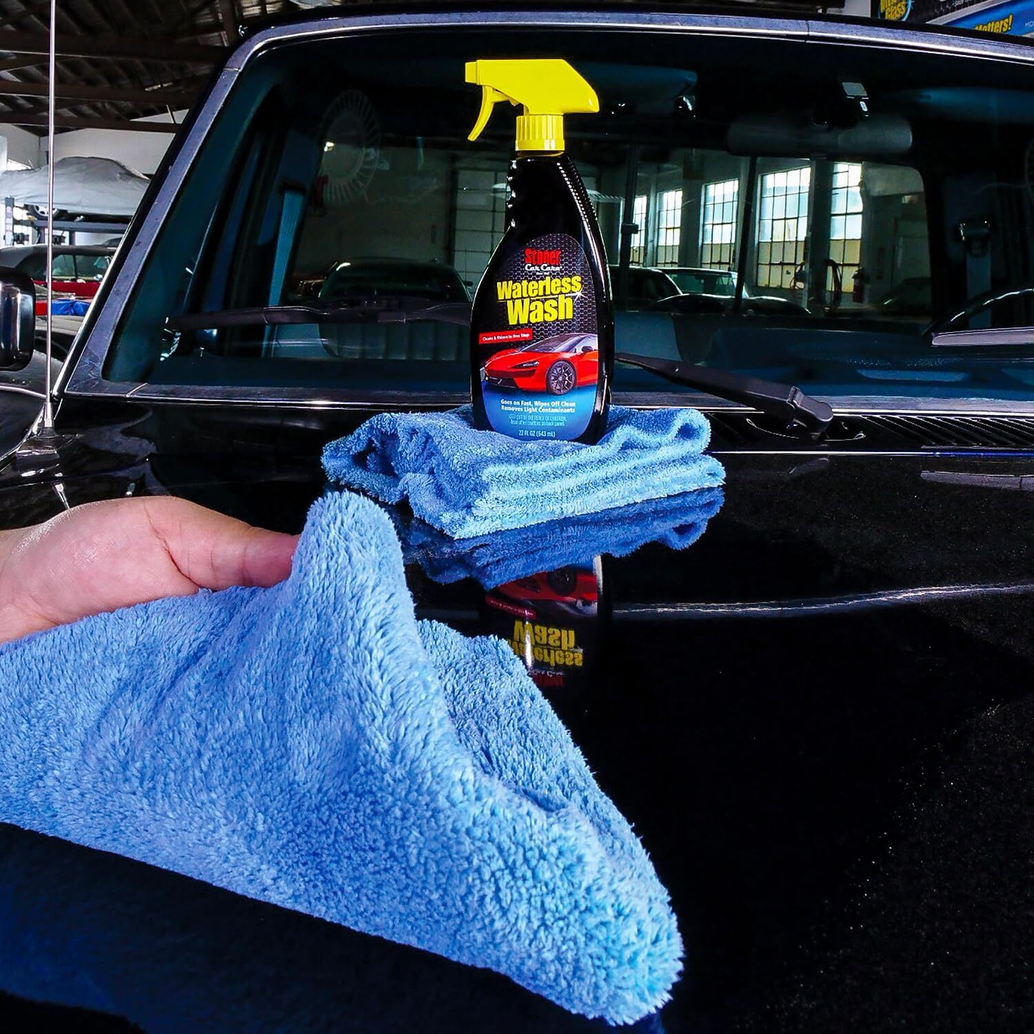 Stoner Car Care 92604 Waterless Wash Ready to Use Spray Easily Cleans, 2-Pack