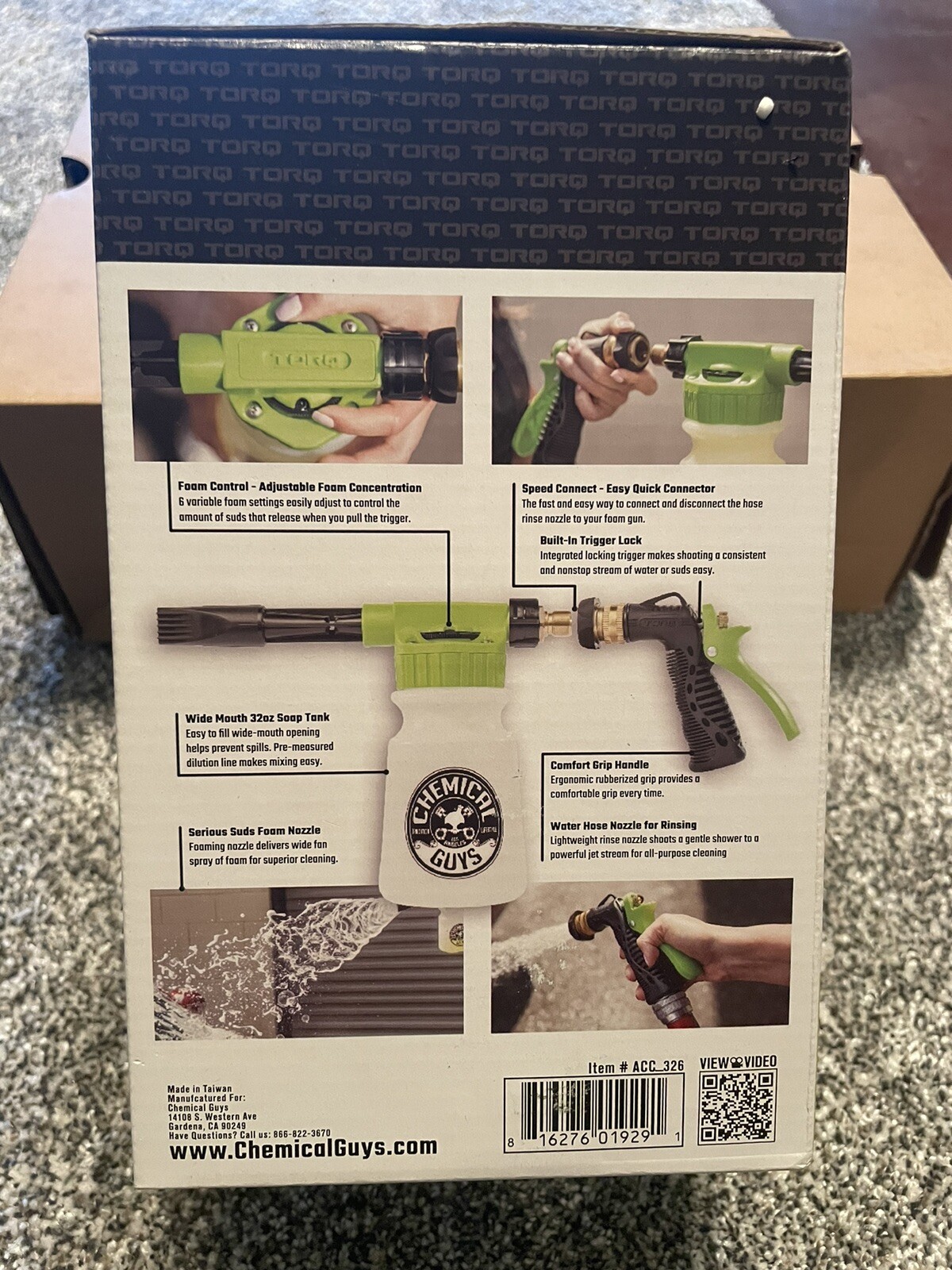Chemical Guys Foam Blaster 6 Car Wash Foam Gun