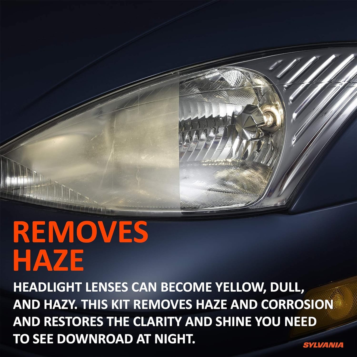 SYLVANIA – Headlight Restoration Kit – 3 Easy Steps to Restore Sun Damaged…