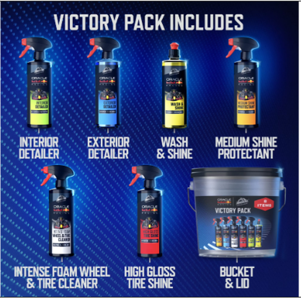 Armor All Podium Series Victory Pack 8pc Car Wash & Detail Kit Bucket Ceramic