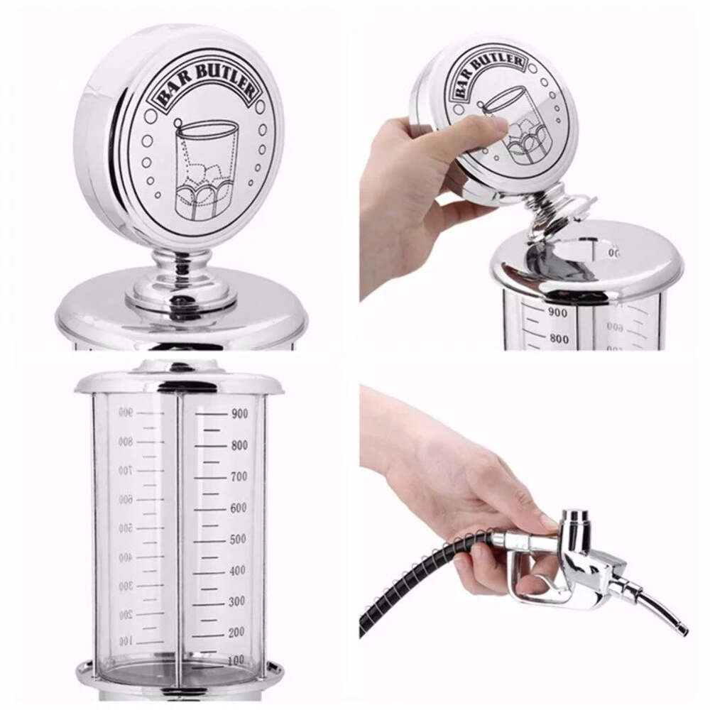 New Mini Plastic Beer Dispenser Machine Drinking Vessels Single Gun Pump Gas