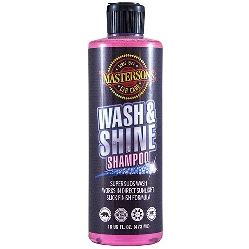 Masterson’s Car Care Wash and Shine Shampoo 16OZ Bottle