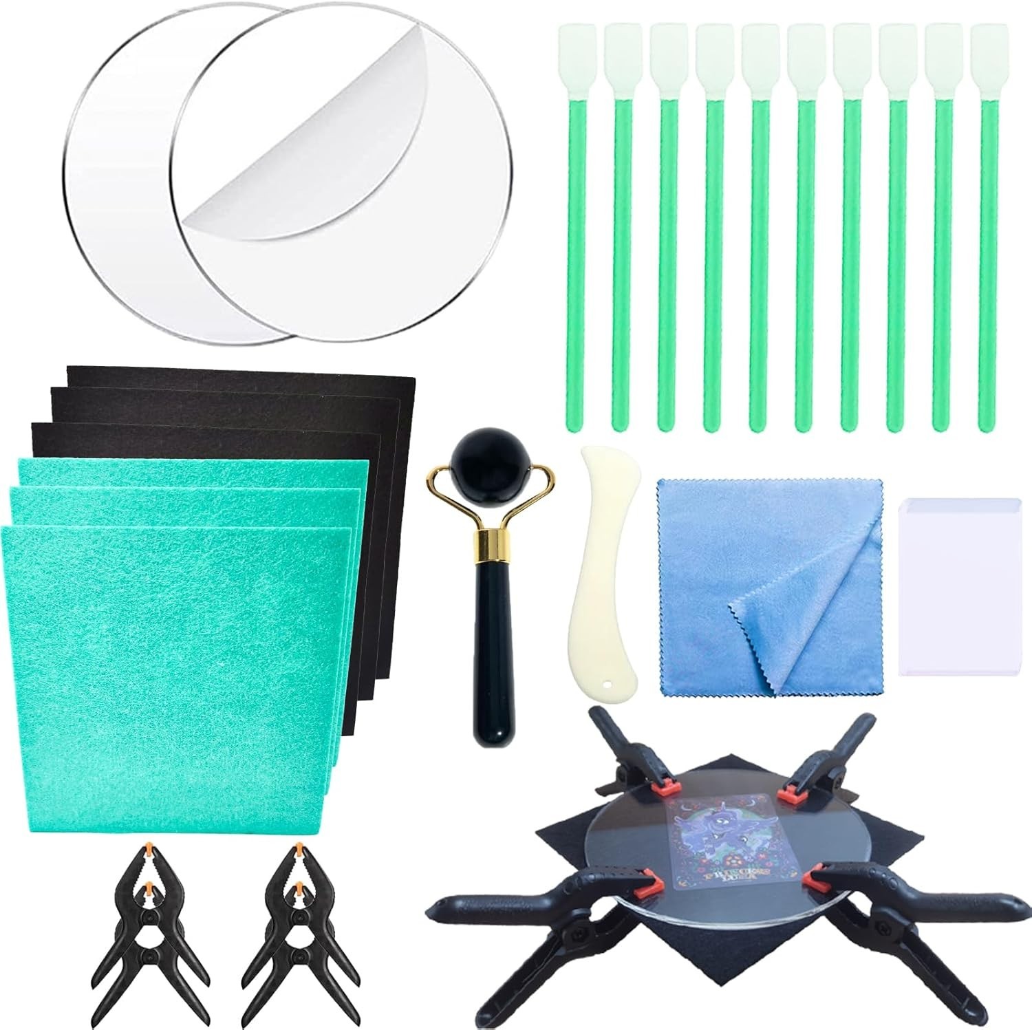 28 PCS Trading Card Cleaning Kit Sport Card Care Cleaning Kit Care Accessory New