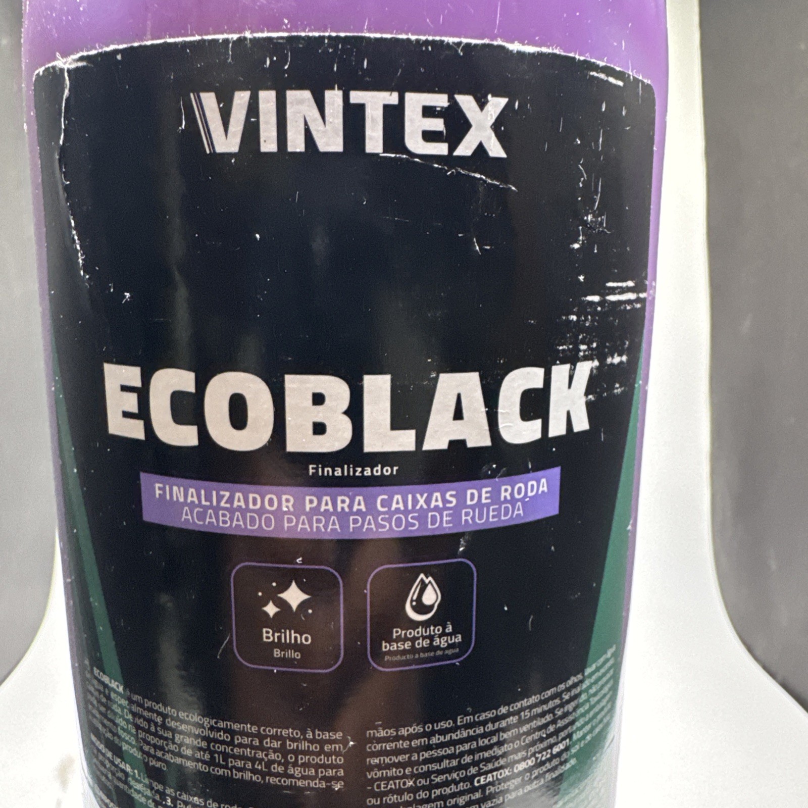 Vintex Ecoblack Automotive Cleaning Car Wheel Shine Maintenance Vonixx 1.5L 51oz
