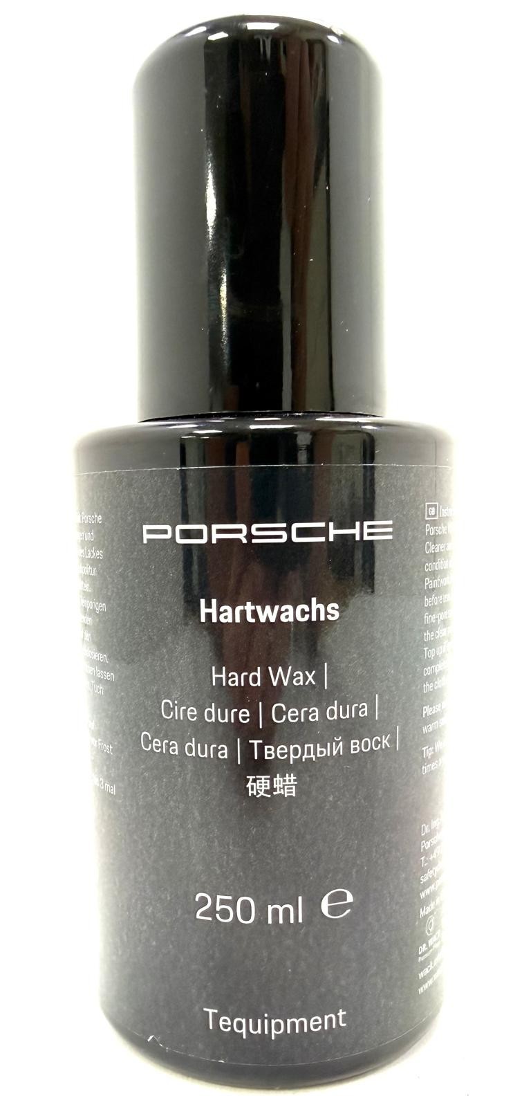 Porsche Tequipment Hartwachs Hard Wax Car Body Paint Care 250ml Bottle – Genuine