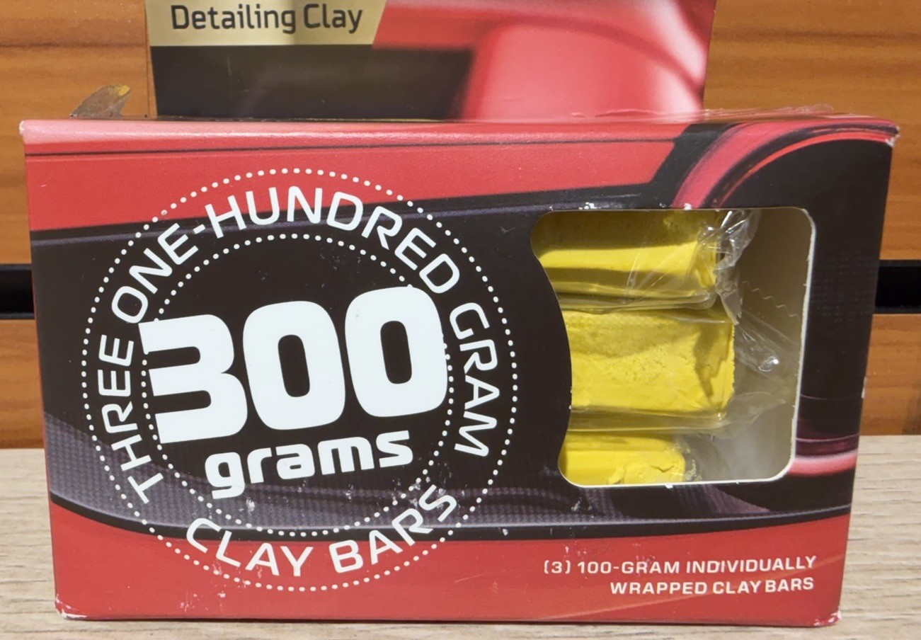Mothers 07242 California Gold 3 Clay Bars for Car & Auto Detailing 300 Grams