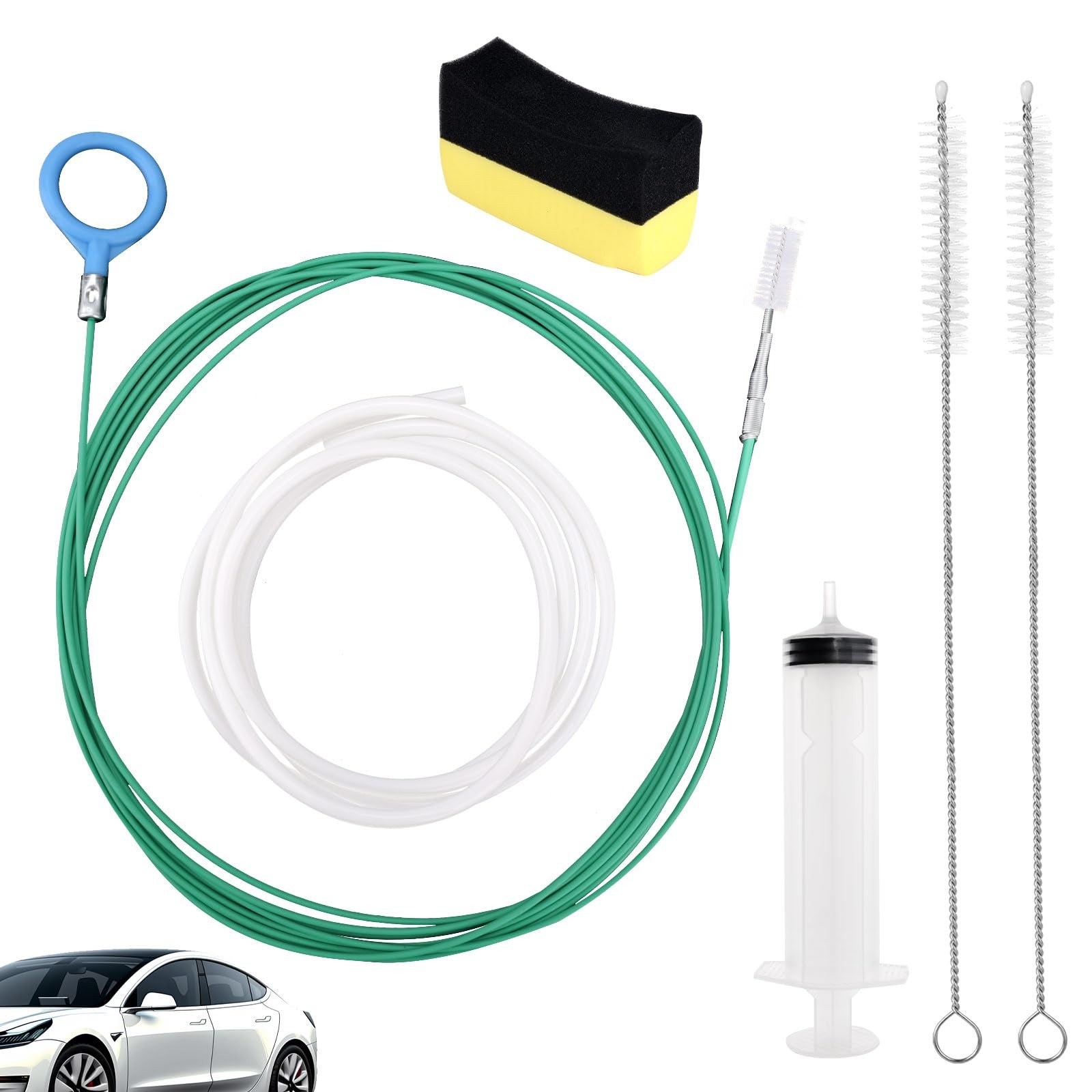 Car Sunroof Drain Cleaning Tool, Extra Long 1 Count (Pack of 1), Multicolor