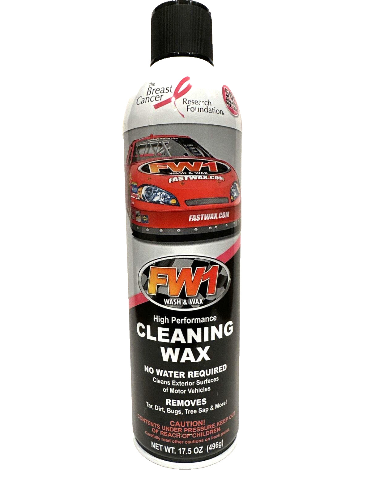 RGS Labs FW1 Waterless Wash and Wax High Performance Cleaning Wax w/ Carnauba