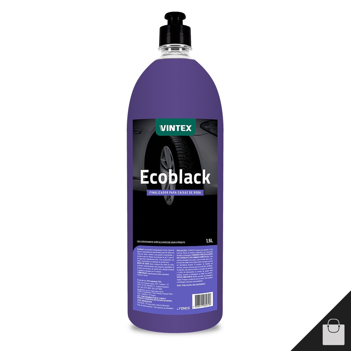 Vintex Removex Alumax Ecoblack Automotive Cleaner Car Maintenance Kit Vonixx