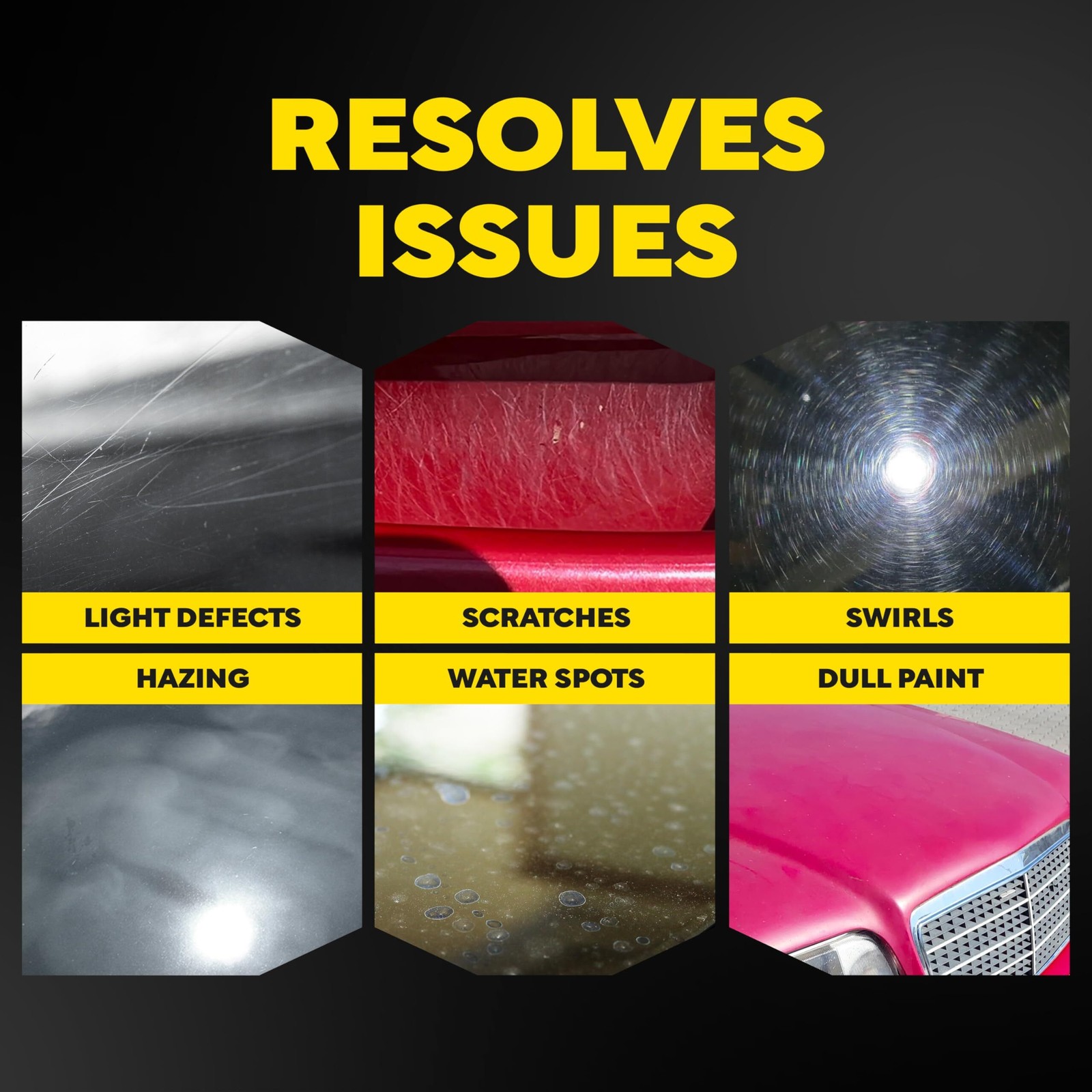 Meguiar’s 5″ Polishing Foam Pads for Removing Light Defects Scratches 2Pc M5PFP2