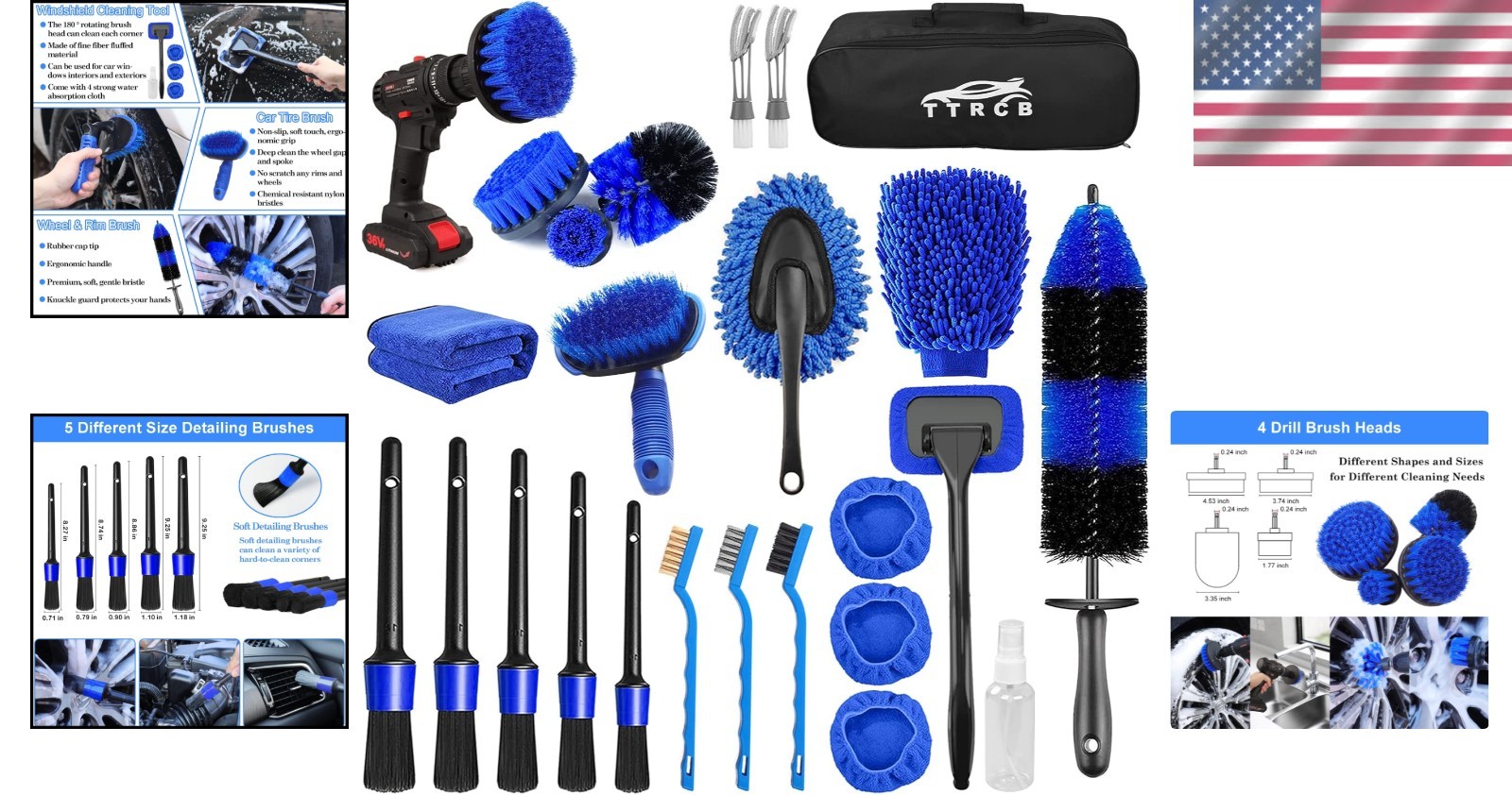 All-in-One Car Detailing Kit – 26 Pcs