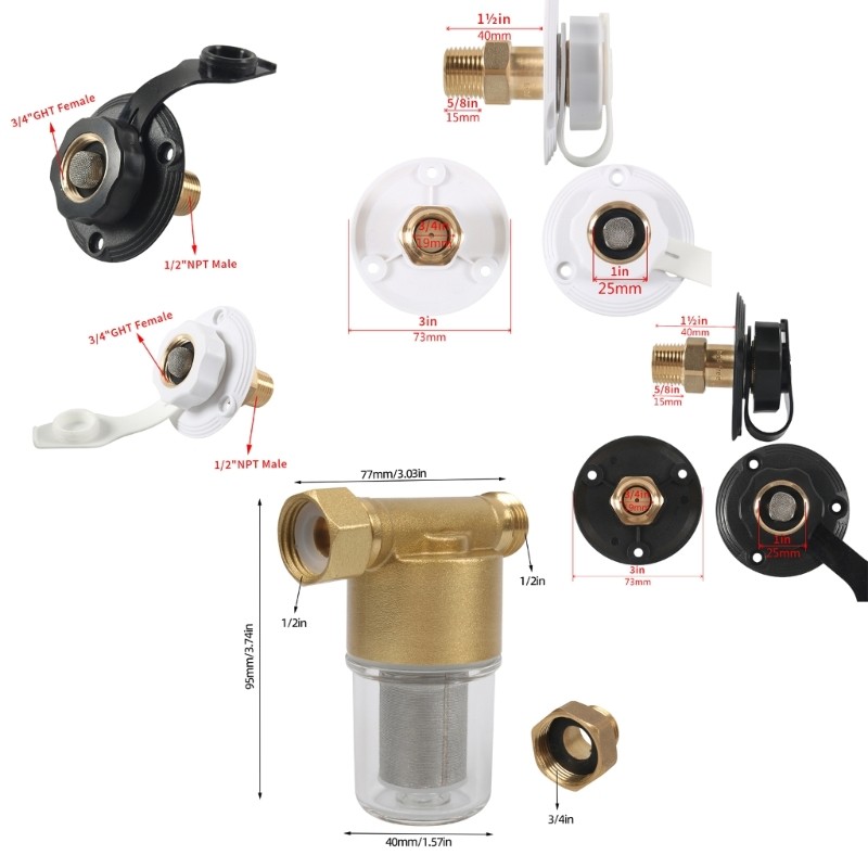 Easy Clean 40 Mesh Liquid Purification System For Car Wash And Spa Equipment